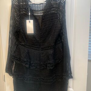 Black long sleeve dress by Endless Rose